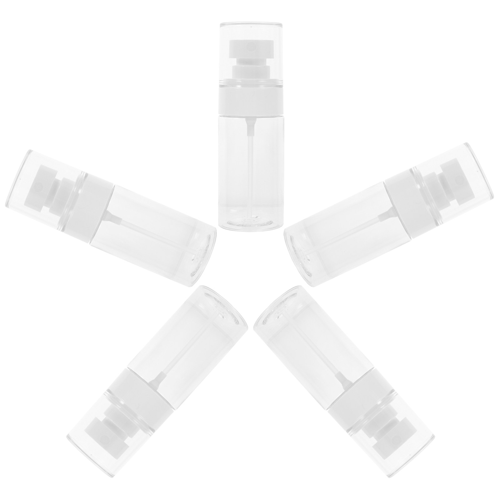 Misting Bottle Fine - Travel Size Spray Bottles 5 Pack