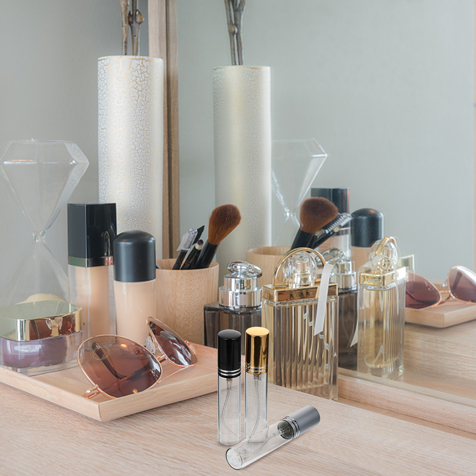 6Pcs Premium Portable Perfume  - Misting Bottle Fine 评论和价格