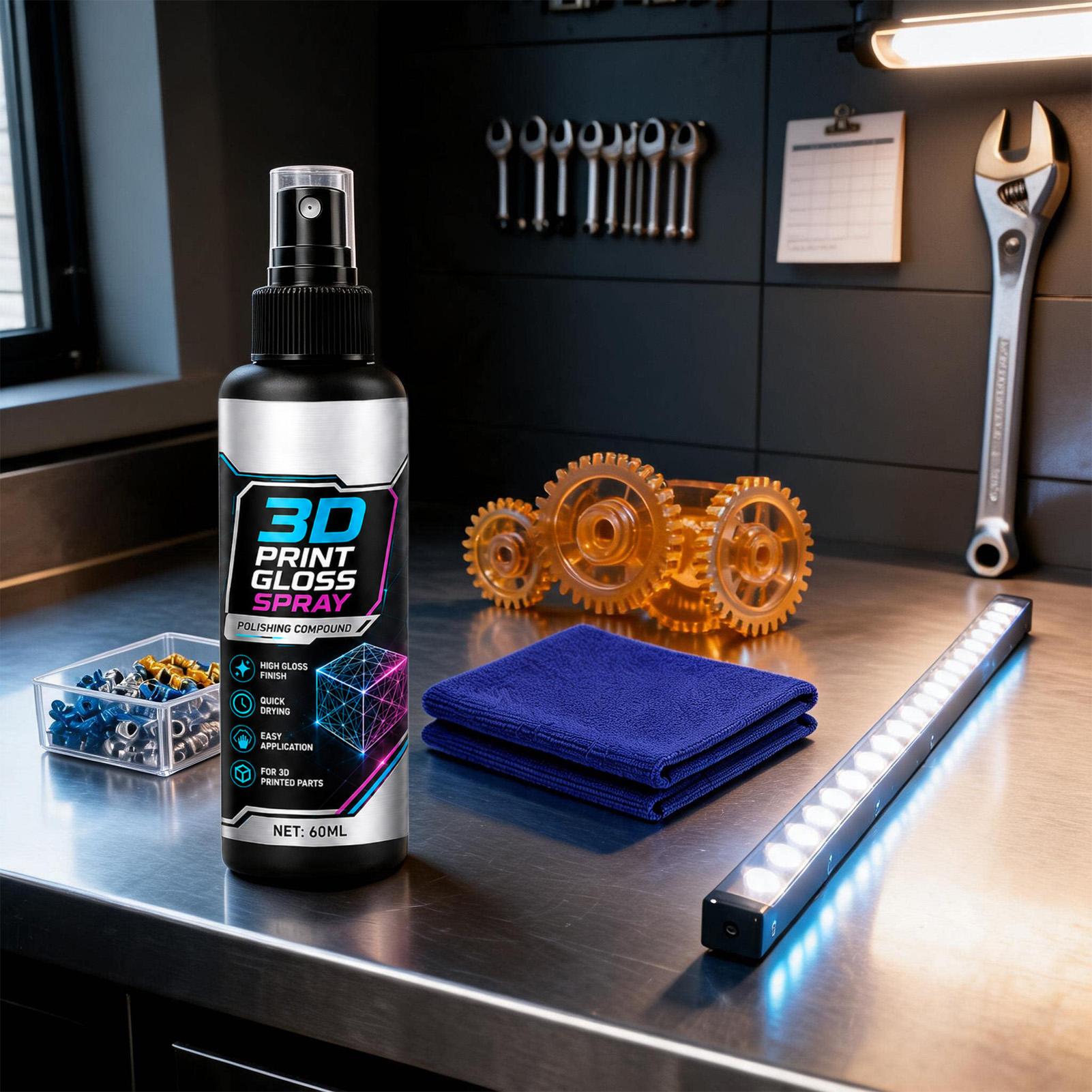 100ml 3D Print Gloss Spray Fas - Misting Bottle Fine 评论和价格
