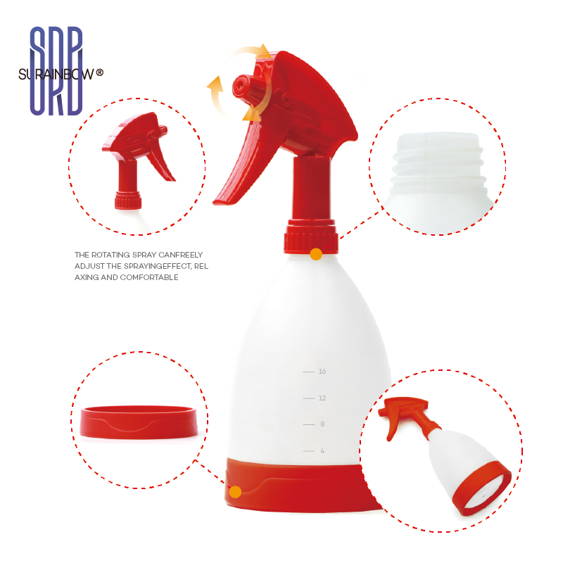 Plastic Spray Bottle,500ml | L - Misting Bottle Fine 评论和价格